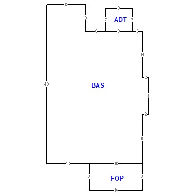 Building layout (traversing data) of this property