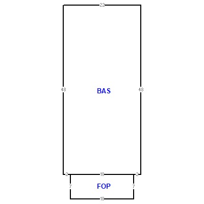 Building layout (traversing data) of this property