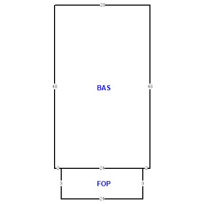 Building layout (traversing data) of this property