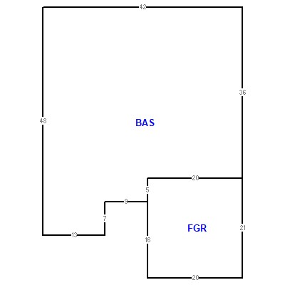 Building layout (traversing data) of this property