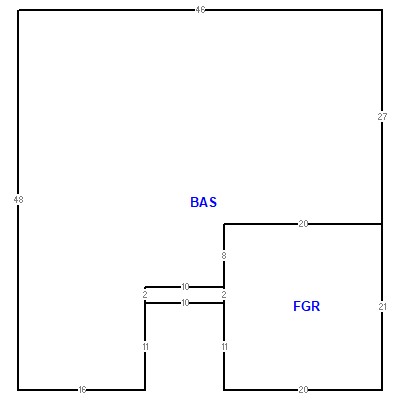 Building layout (traversing data) of this property
