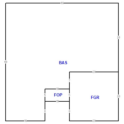 Building layout (traversing data) of this property