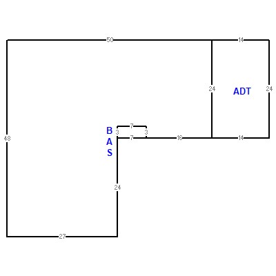 Building layout (traversing data) of this property
