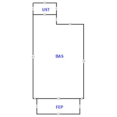 Building layout (traversing data) of this property
