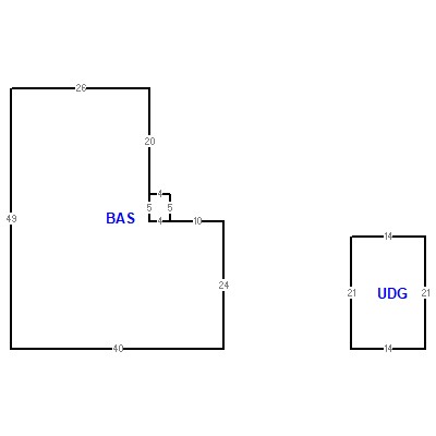 Building layout (traversing data) of this property
