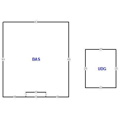 Building layout (traversing data) of this property