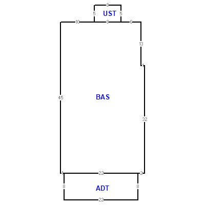 Building layout (traversing data) of this property