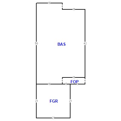 Building layout (traversing data) of this property