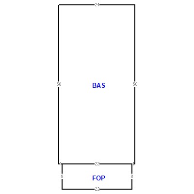 Building layout (traversing data) of this property