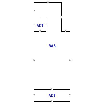 Building layout (traversing data) of this property