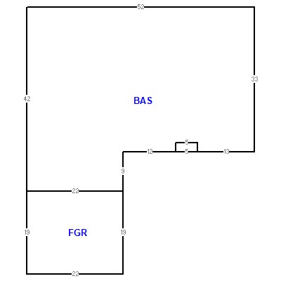 Building layout (traversing data) of this property