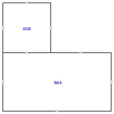Building layout (traversing data) of this property