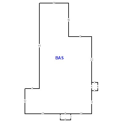 Building layout (traversing data) of this property
