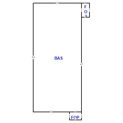 Building layout (traversing data) of this property