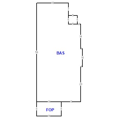 Building layout (traversing data) of this property