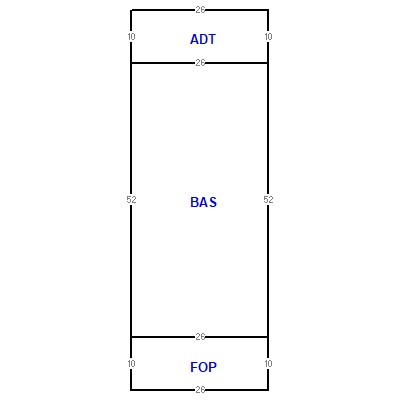 Building layout (traversing data) of this property