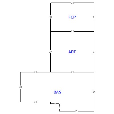 Building layout (traversing data) of this property