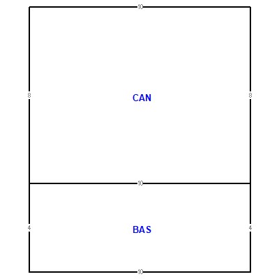 Building layout (traversing data) of this property