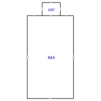 Building layout (traversing data) of this property