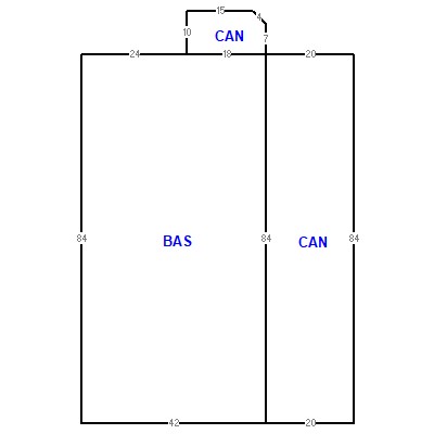 Building layout (traversing data) of this property