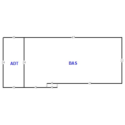 Building layout (traversing data) of this property