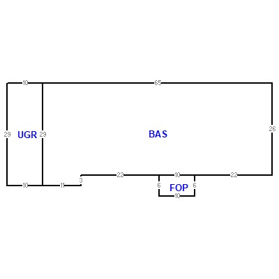 Building layout (traversing data) of this property