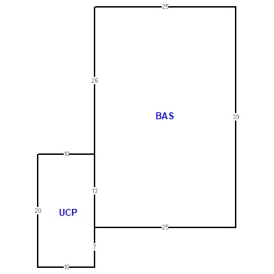 Building layout (traversing data) of this property