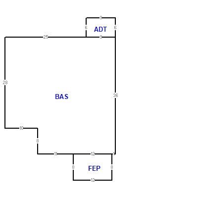 Building layout (traversing data) of this property
