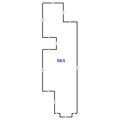 Building layout (traversing data) of this property