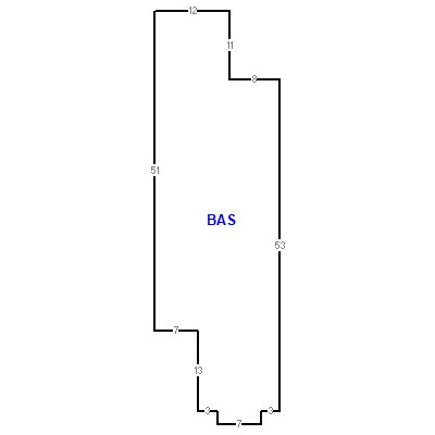 Building layout (traversing data) of this property