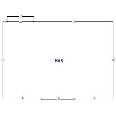 Building layout (traversing data) of this property