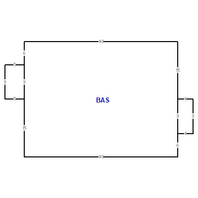 Building layout (traversing data) of this property