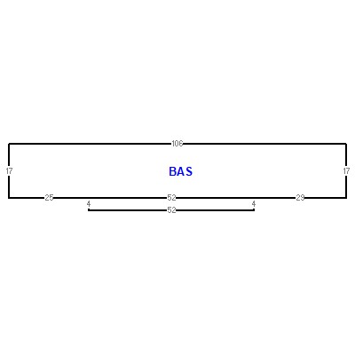 Building layout (traversing data) of this property
