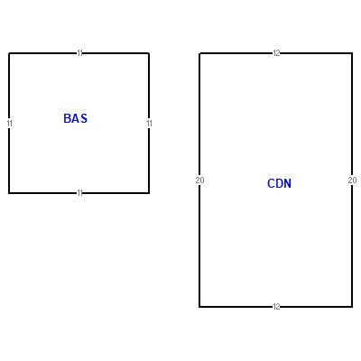 Building layout (traversing data) of this property