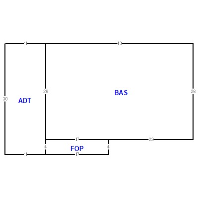 Building layout (traversing data) of this property