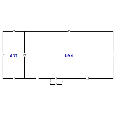 Building layout (traversing data) of this property