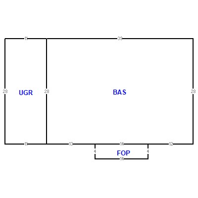 Building layout (traversing data) of this property