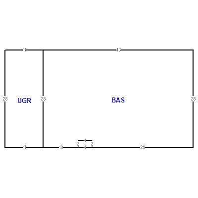 Building layout (traversing data) of this property