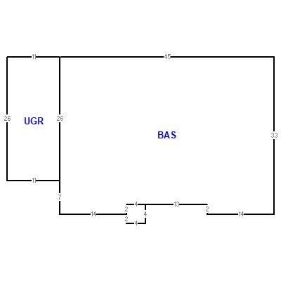 Building layout (traversing data) of this property