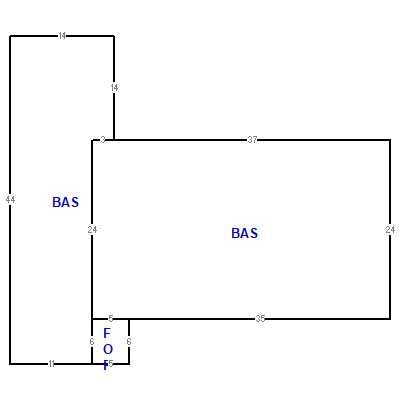 Building layout (traversing data) of this property