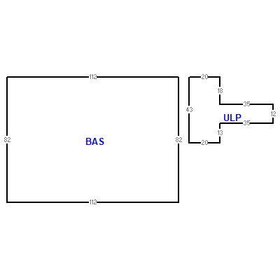 Building layout (traversing data) of this property