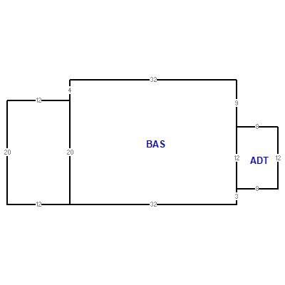Building layout (traversing data) of this property