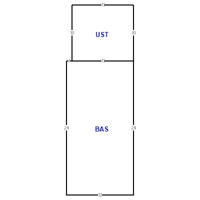 Building layout (traversing data) of this property