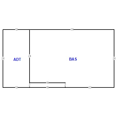 Building layout (traversing data) of this property