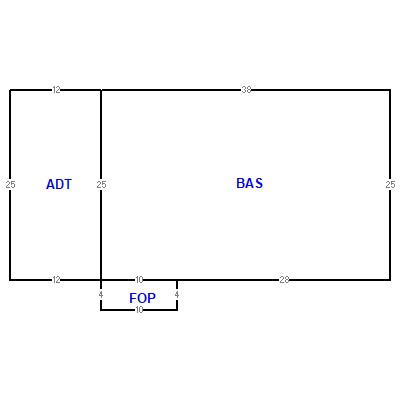Building layout (traversing data) of this property