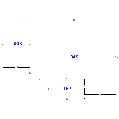 Building layout (traversing data) of this property
