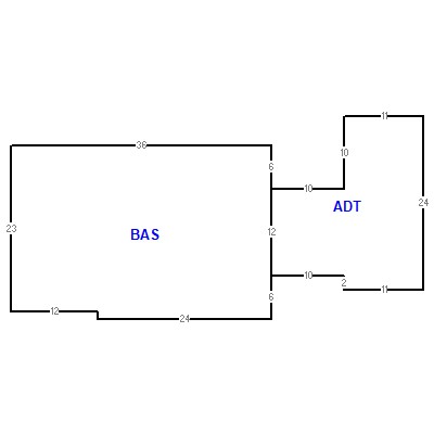Building layout (traversing data) of this property