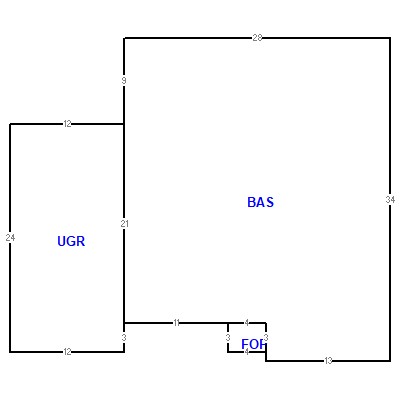 Building layout (traversing data) of this property