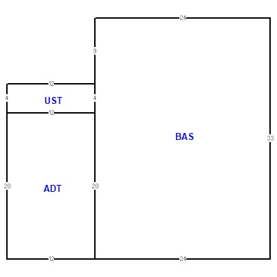 Building layout (traversing data) of this property