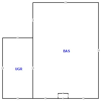 Building layout (traversing data) of this property